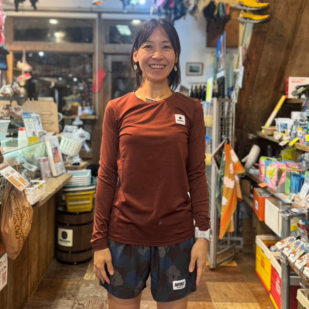 【2025秋冬】SAYSKY/セイスカイ(ウィメンズ) STATEMENT PACE LONG SLEEVE(大阪店のみ)
