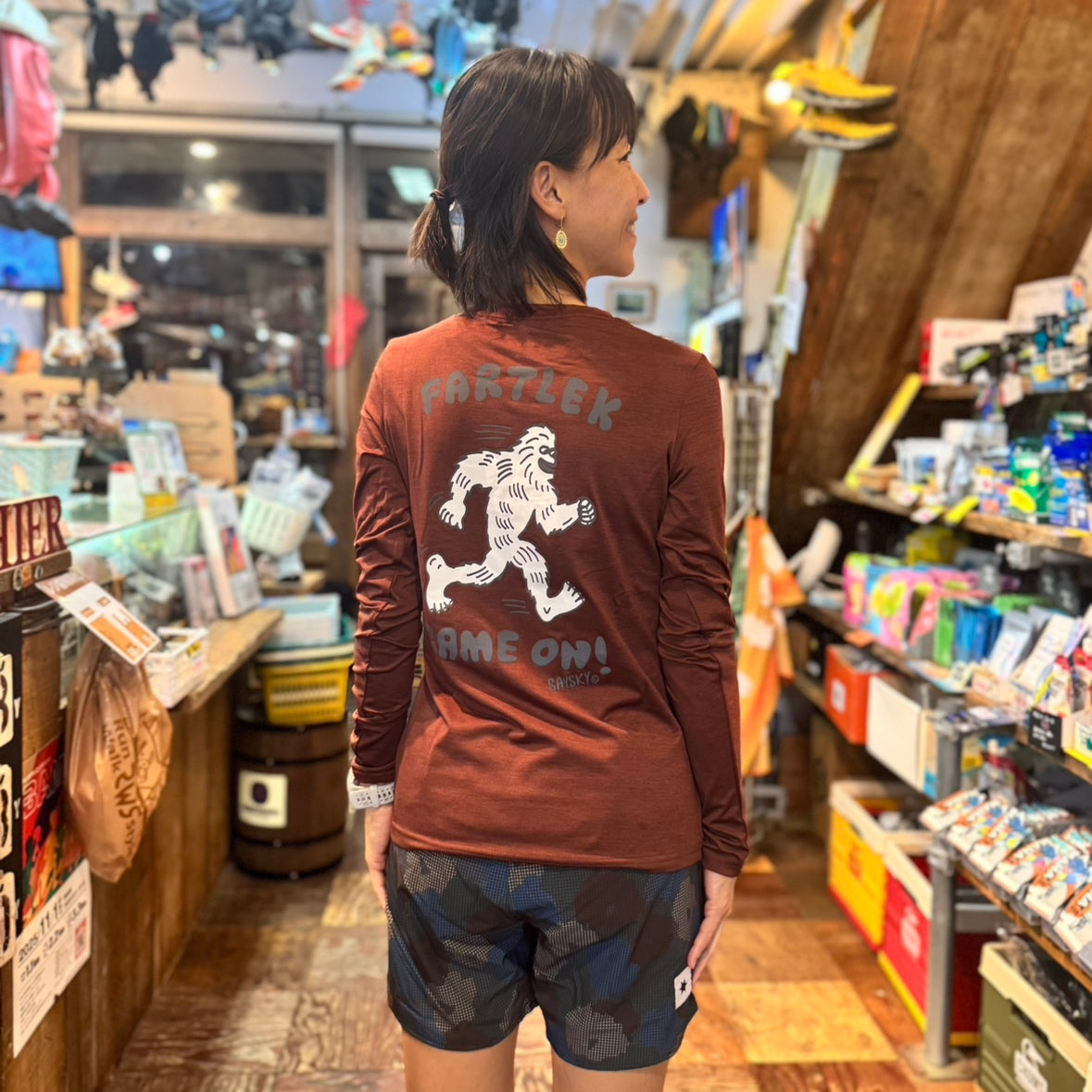 【2025秋冬】SAYSKY/セイスカイ(ウィメンズ) STATEMENT PACE LONG SLEEVE(大阪店のみ)