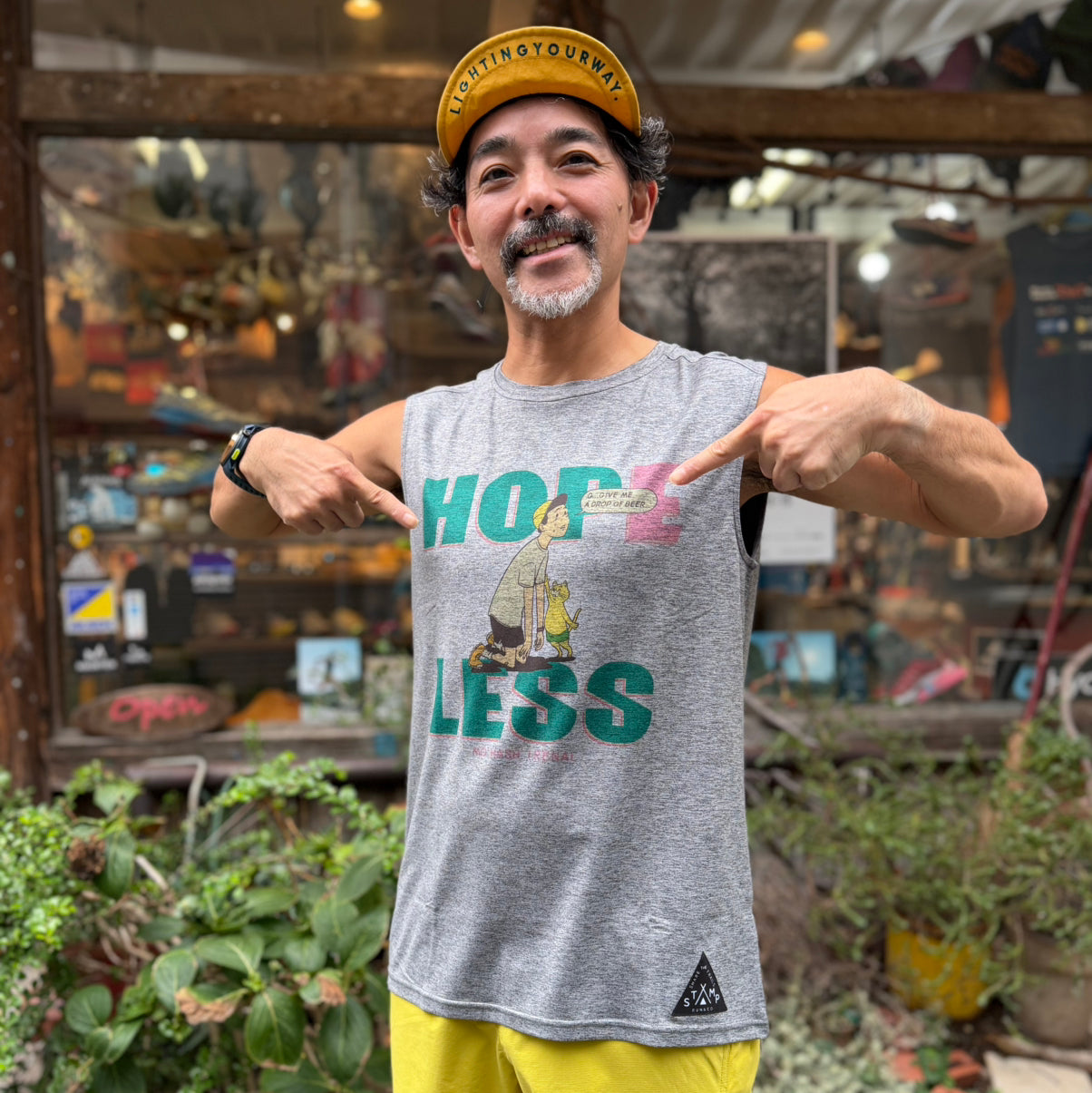 【2025秋冬】STAMP/スタンプ DAILY TANK "HOP(E) LESS -DAILY-" (ユニセックス)