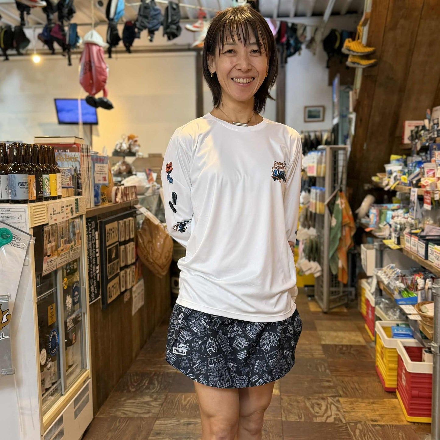 【2025秋冬】CHUMS / チャムス CHUMS X みゃこ(ウィメンズ) Running Skirt ランニングスカート