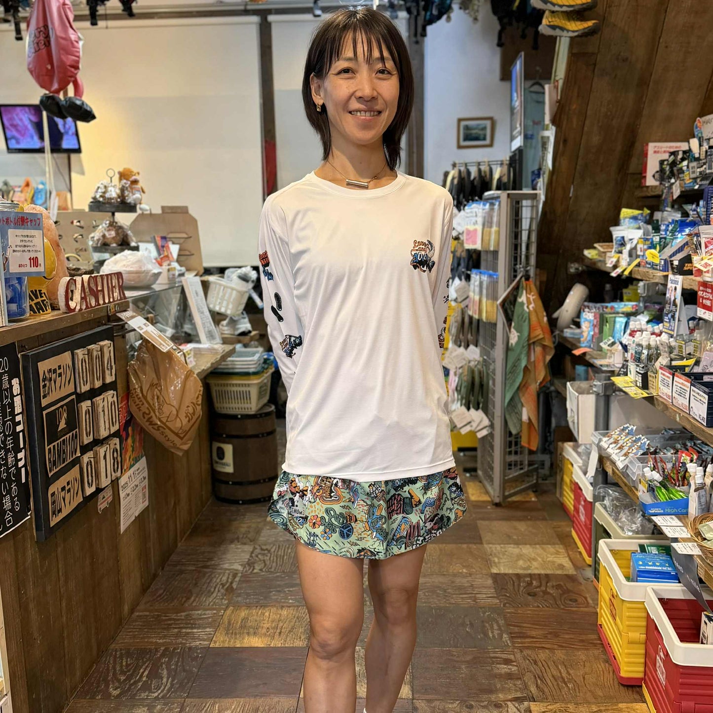 【2025秋冬】CHUMS / チャムス CHUMS X みゃこ(ウィメンズ) Running Skirt ランニングスカート