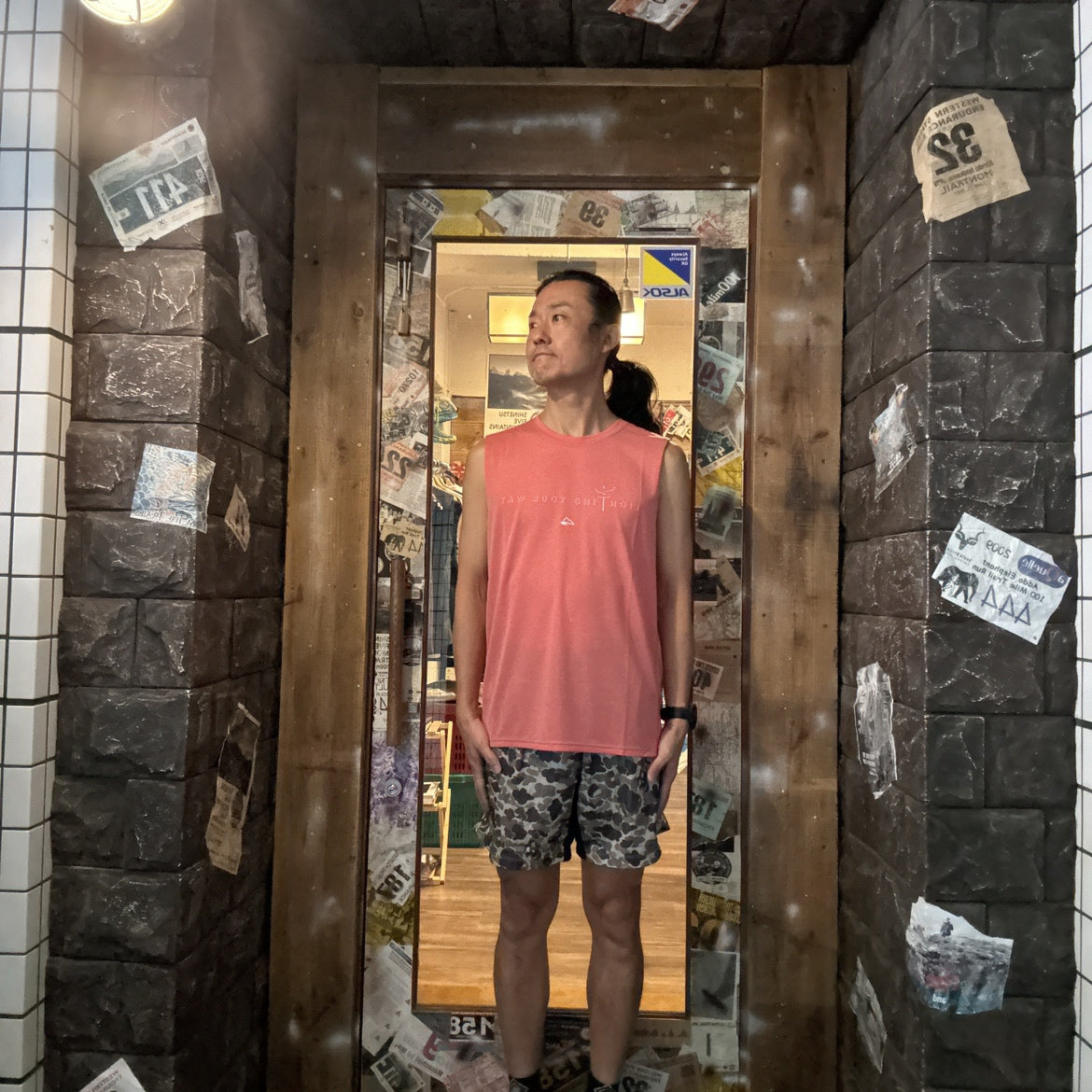 【2025.02 新色】milestone/マイルストーン Doo Bop sleeveless T-Shirt ドゥーバップ スリーブレス ティシャツ (ユニセックス)MST-015