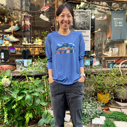 【定番】_patagonia/パタゴニア (ウィメンズ) ロングスリーブ・キャプリーン・クール・デイリー・グラフィック・シャツ 45205