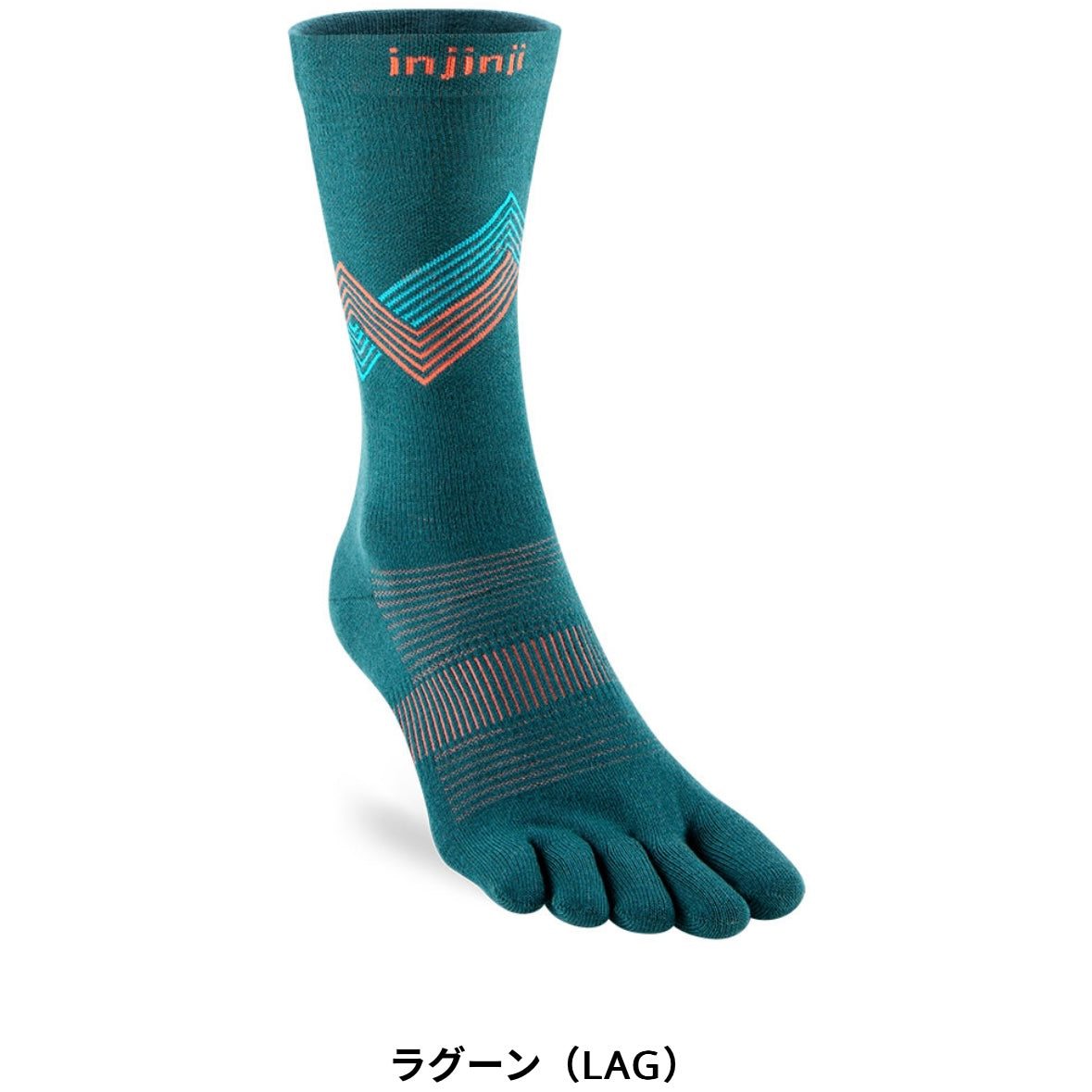 injinji /インジンジ (ユニセックス) ランライトウェイトクルー