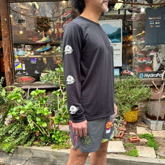 【2025春夏】RUN AMOK / ランアモック MATHIS CORE LS "BLACK 2"(メンズ)