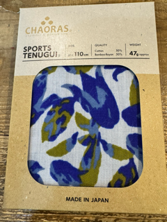 CHAORAS / チャオラス スポーツてぬぐい (チシマギキョウ)