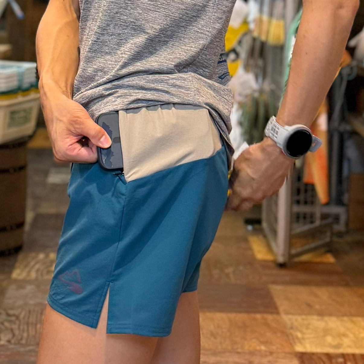【2025.10 New Color】milestone/マイルストーン  Natty Shorts 5_inch "PLUS" ナッティ ショーツ 5インチ プラス(ユニセックス)大阪店のみ