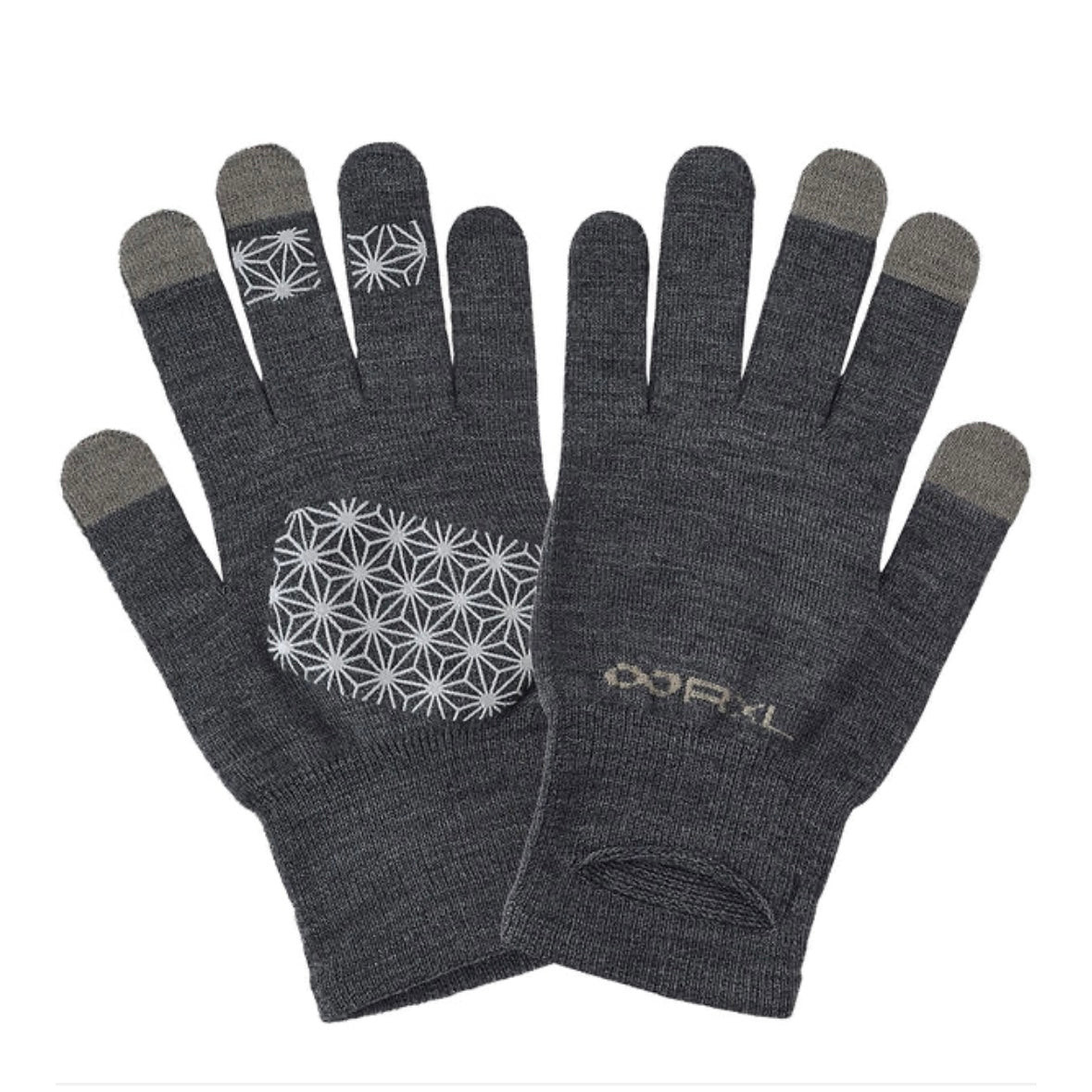 R×L / アールエル メリノウール グローブ ライト G  ”チャコール”(MWA9507G)