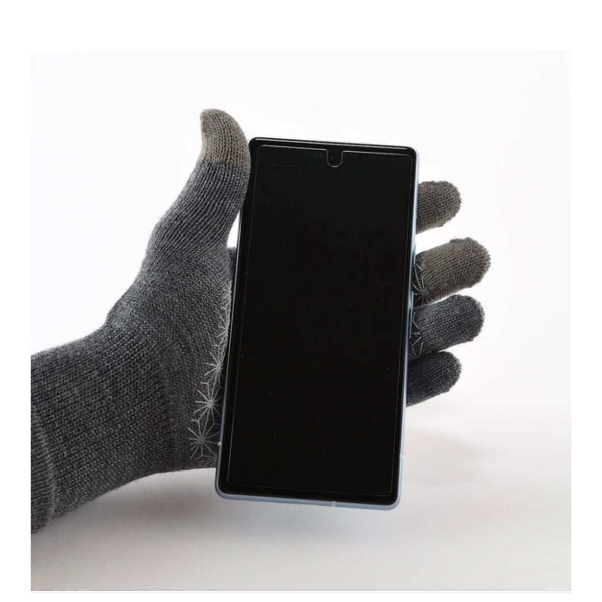 R×L / アールエル メリノウール グローブ ライト G  ”チャコール”(MWA9507G)