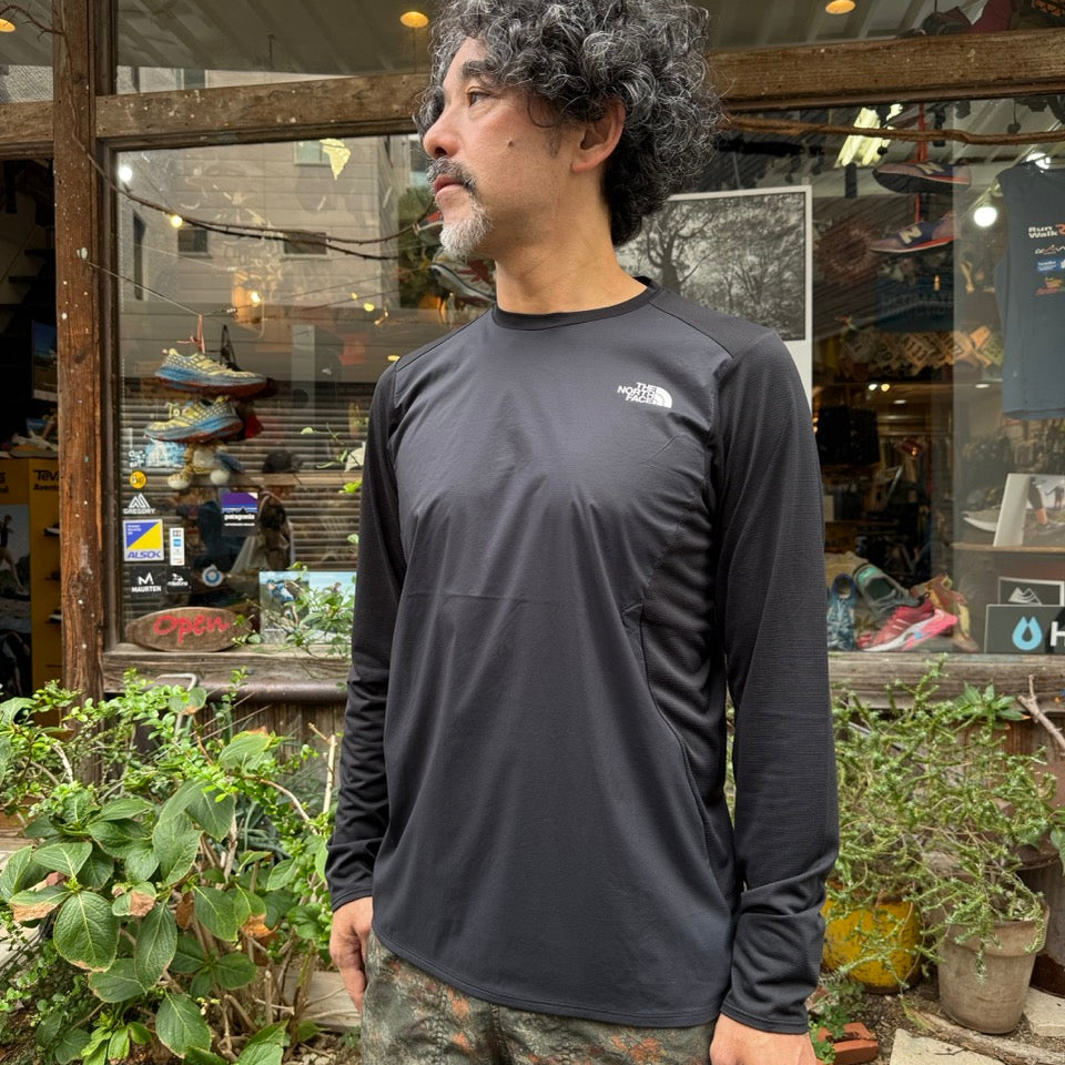 【2025秋冬】THE NORTH FACE/ノースフェイス(メンズ) ロングスリーブハイブリッドGTDメランジクルー