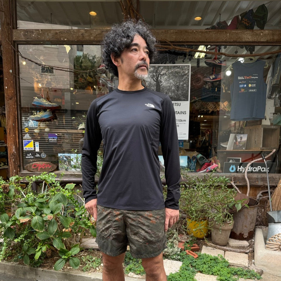 【2025秋冬】THE NORTH FACE/ノースフェイス(メンズ) ロングスリーブハイブリッドGTDメランジクルー