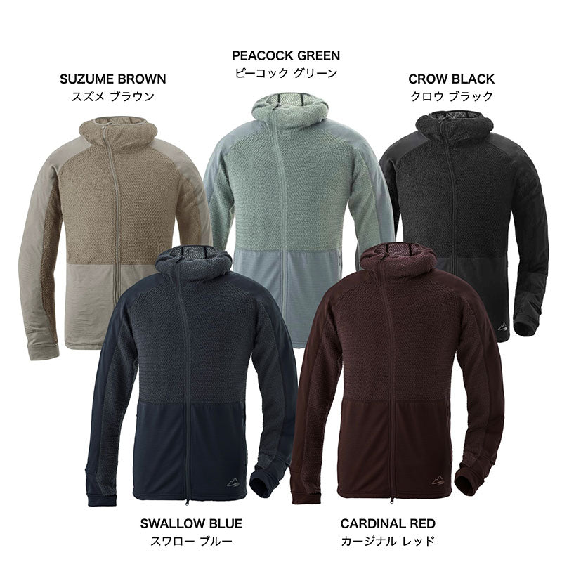 【2025秋 新色】milestone/マイルストーン Cloud Hoody/クラウドフーディ(ユニセックス)