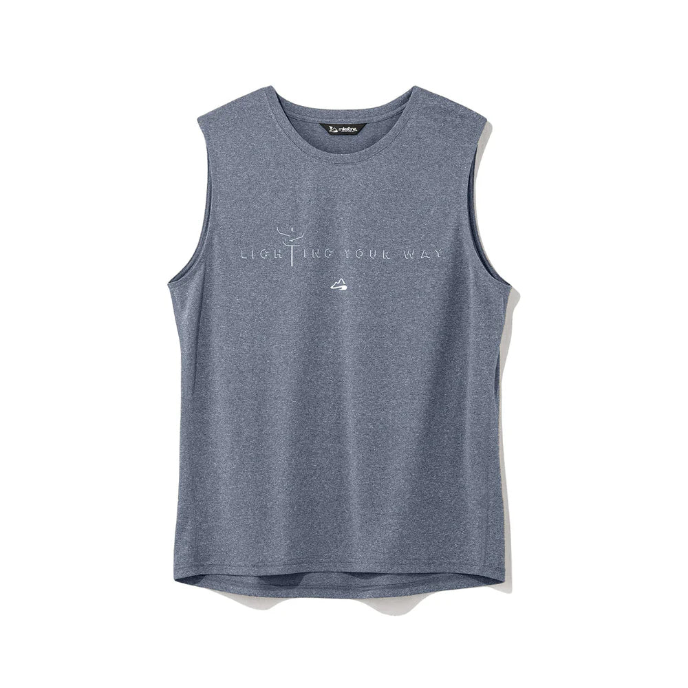 【2025.02 新色】milestone/マイルストーン Doo Bop sleeveless T-Shirt ドゥーバップ スリーブレス ティシャツ (ユニセックス)MST-015