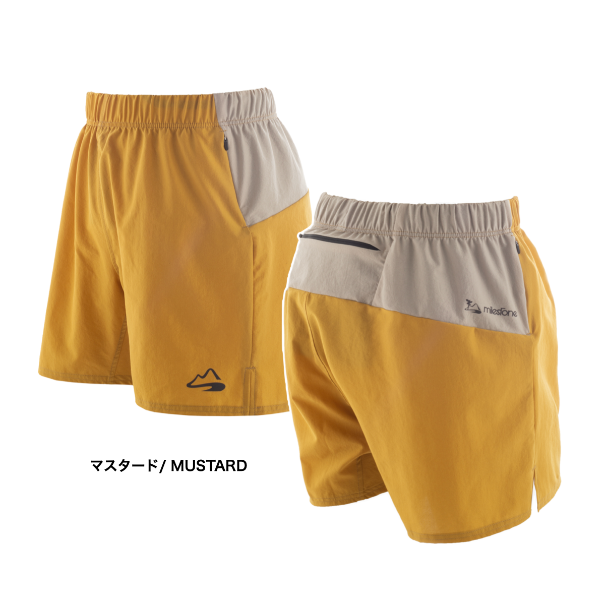 【2025.10 New Color】milestone/マイルストーン  Natty Shorts 5_inch "PLUS" ナッティ ショーツ 5インチ プラス(ユニセックス)大阪店のみ