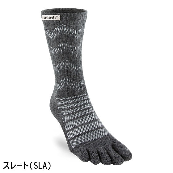 【2025秋冬New Color】injinji /インジンジ (ユニセックス) アウトドアミッドウェイトクルーウール