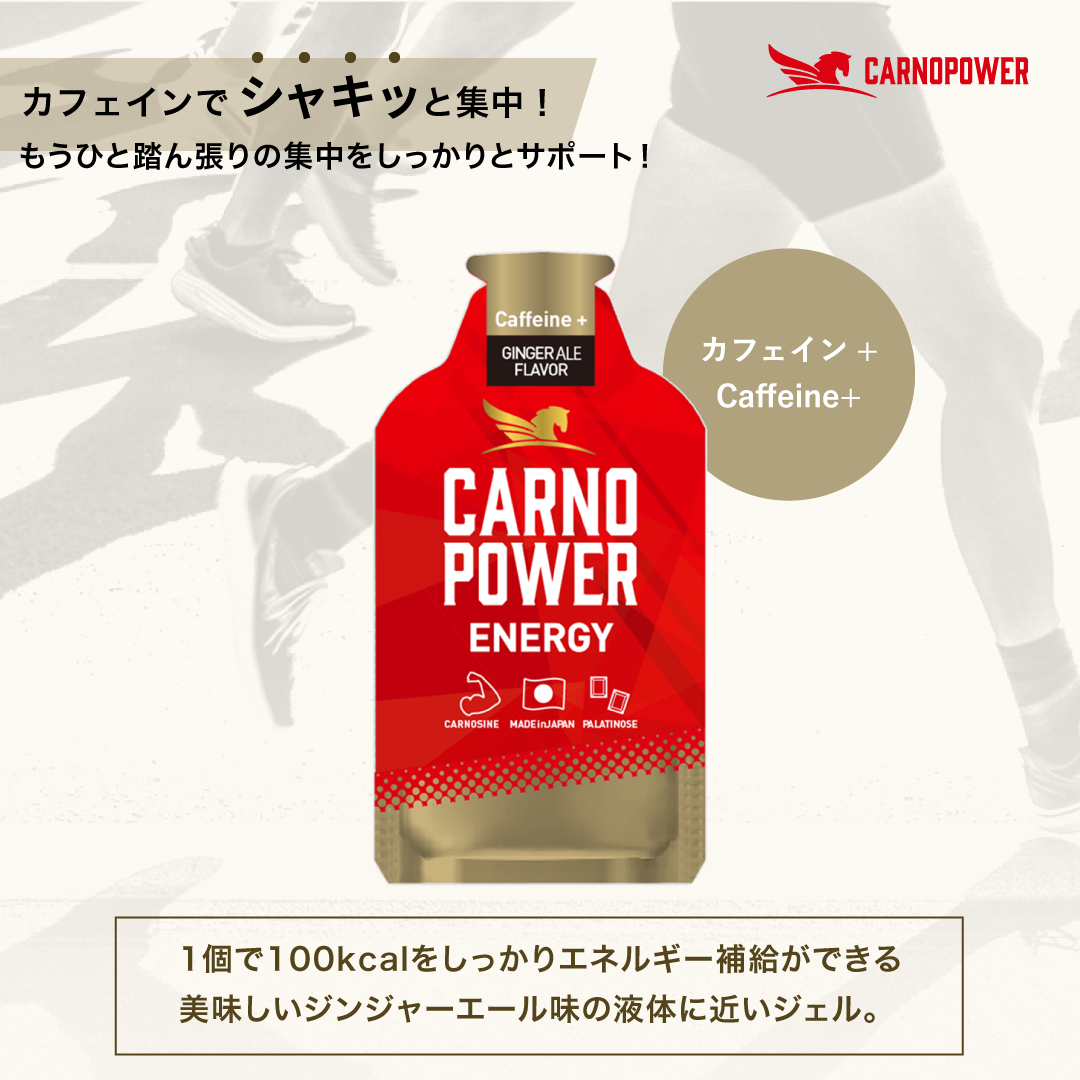 12/17発売 ハマリ薬品 / カルノパワージェル ジンジャー味(バラ売り)