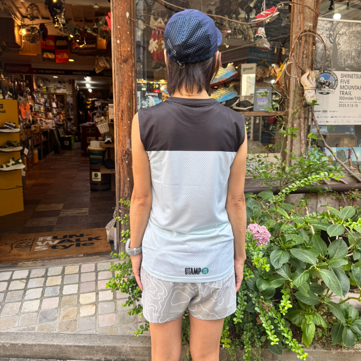 【2025.春夏】STAMP/スタンプ STAMP GRAPHIC TANK "RUNNING EXPRESS" (ユニセックス)