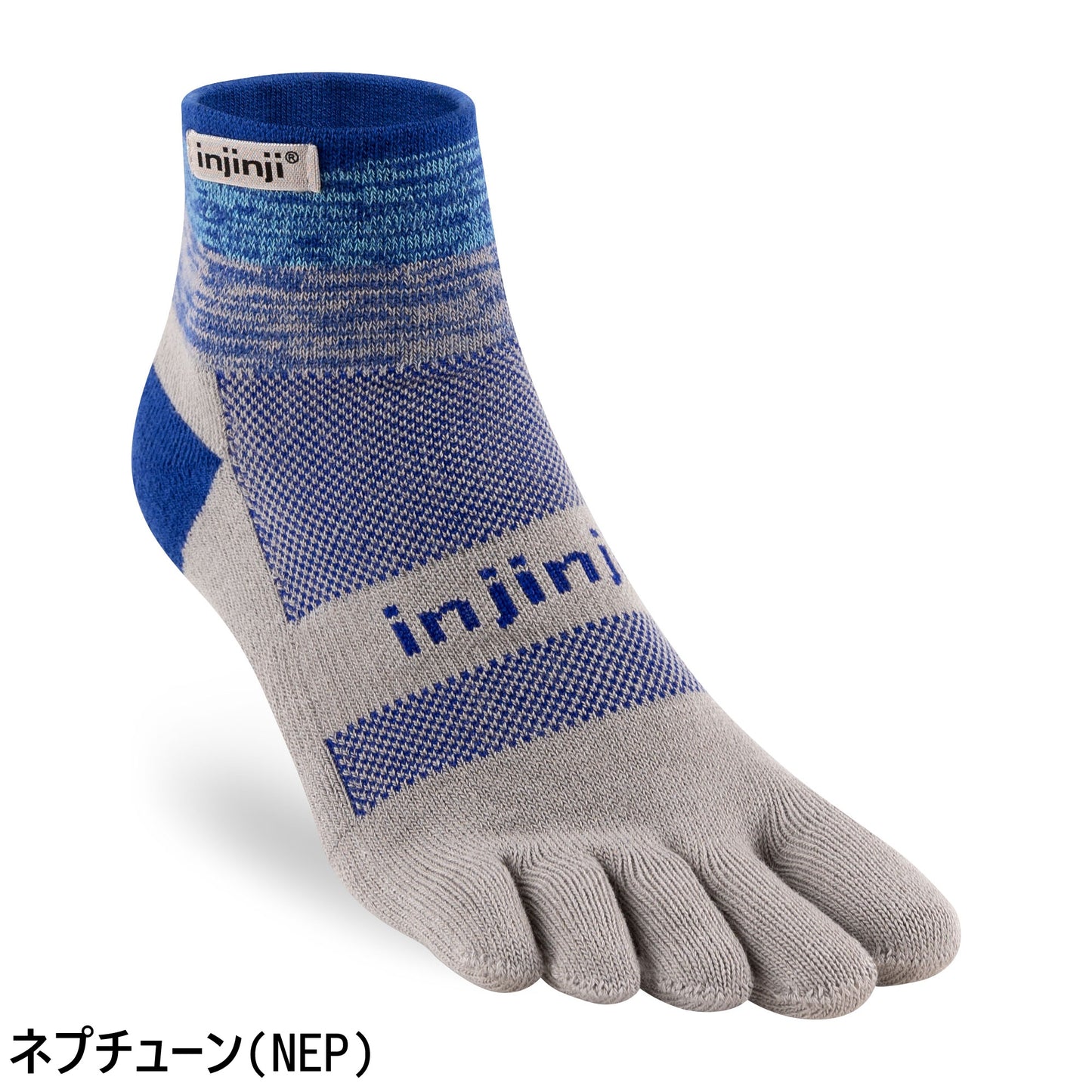 【2025秋冬 New Color】injinji /インジンジ Unisexトレイルミッドウェイト ミニクルー