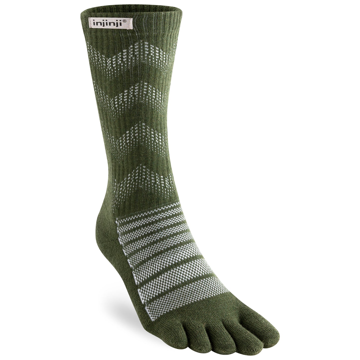 【2025秋冬】injinji /インジンジ (ユニセックス) アウトドアミッドウェイトクルーウール 223670