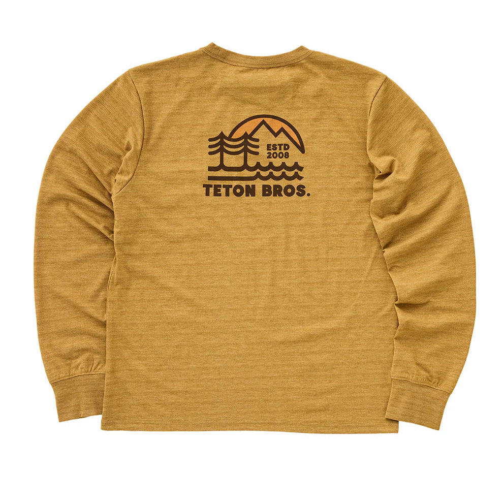 【2025秋冬】TETON BROS. / ティートン ブロス (ウィメンズ)WS TB Monoline L/S Tee