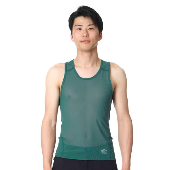 【2026.4/21発売】finetrack/ファイントラック（寄付付き）Men's ドライレイヤー クールタンクトップ