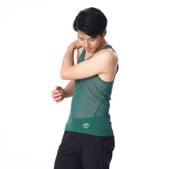 【2026.4/21発売】finetrack/ファイントラック（寄付付き）Men's ドライレイヤー クールタンクトップ