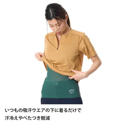 【寄付付き】finetrack/ファイントラック Women's ドライレイヤークールブラタンクトップ