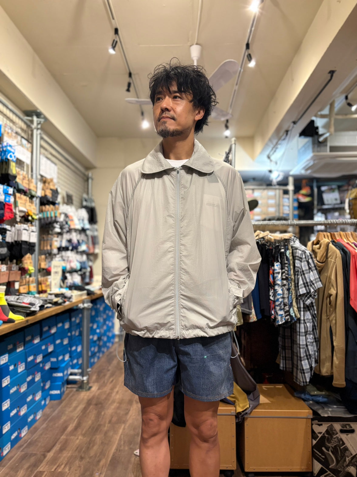 MMA/マウンテンマーシャルアーツ　Round Collar Wind Shell/ラウンドカラーウィンドシェル（名古屋店のみ）