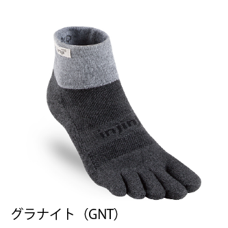 injinji /インジンジ Women'sトレイルミッドウェイト ミニクルー