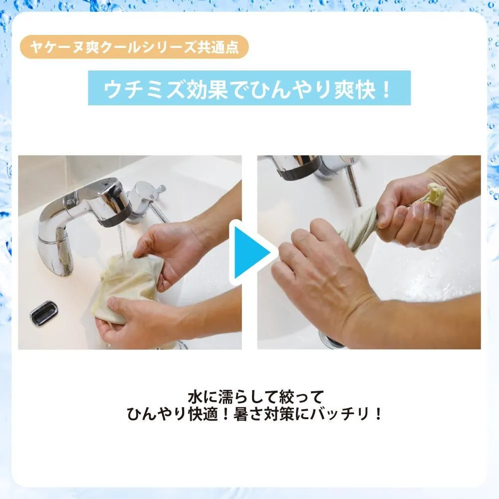 YAKeNU/ヤケーヌ 爽クール スナップ式/鼻芯/打ち水効果（フリーサイズ）