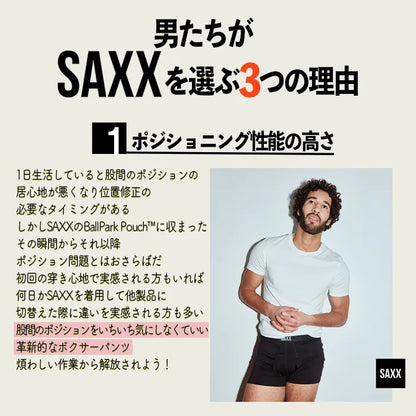 SAXX / サックス QUEST QUICK DRY MESH BOXER BRIEF FLY （ボクサーパンツ）