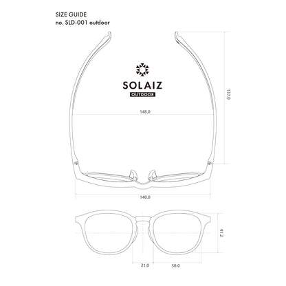 SOLAIZ / ソライズ  Outdoor use collection （ SLD-001 OUTDOOR / LEMON / 偏光BR）（大阪店のみ）