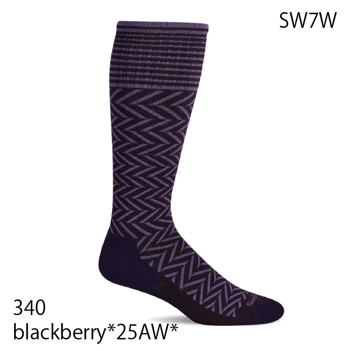sockwell/ソックウェル SW7W / CHEVRON（ウィメンズ/ロング/中着圧/ウルトラライトクッション）