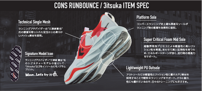 CONVERSE / コンバース CONS RUNBOUNCE / 3itsuka（ユニセックス）