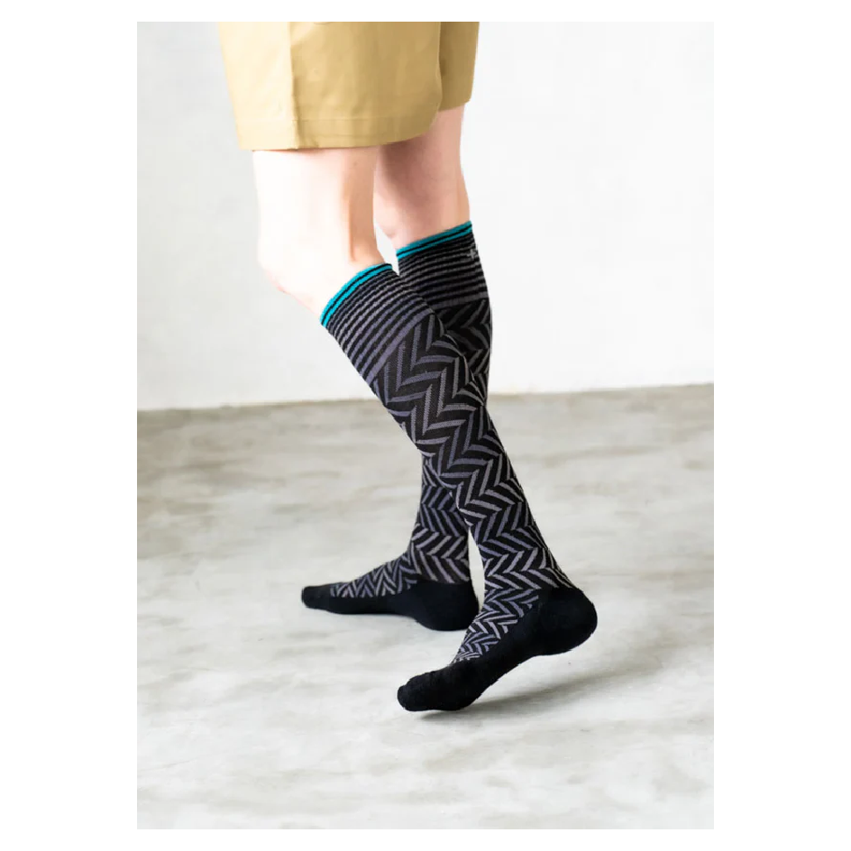 sockwell/ソックウェル SW7W / CHEVRON（メンズ/ロング/中着圧/ウルトラライトクッション） (コピー)