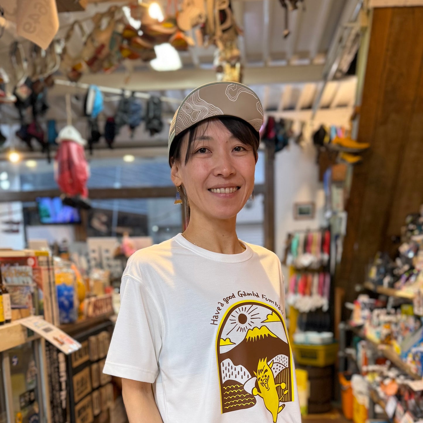 FEELCAP/フィールキャップ  TRAIL EXPLORE CAP (FEELCAP×ガンバフンバくんCAP)