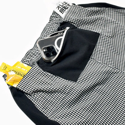 【2025 夏】MMA/マウンテンマーシャルアーツ MMA 5-Pockets Run Shorts V3（Black Check）【名古屋店のみ】