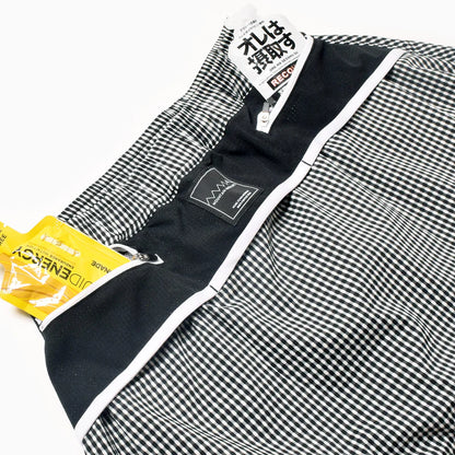 【2025 夏】MMA/マウンテンマーシャルアーツ Women's Front Pleats Run Skirt（Black Check）【名古屋店のみ】