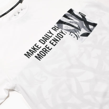 【2025夏モデル】MMA/マウンテンマーシャルアーツ Takumi Okada Camo Pocket Tee（White）【名古屋店のみ】