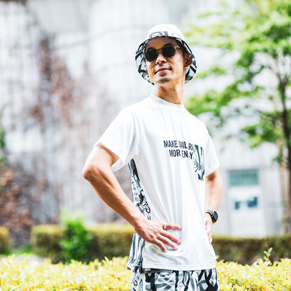 【2025夏モデル】MMA/マウンテンマーシャルアーツ Takumi Okada Camo Pocket Tee（White）【名古屋店のみ】
