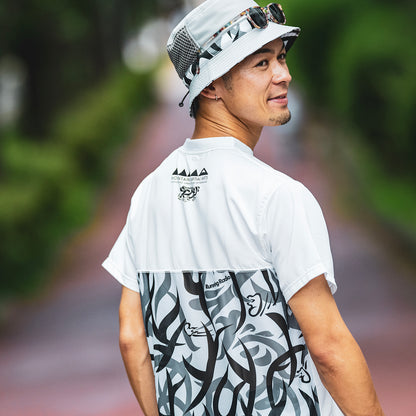 【2025夏モデル】MMA/マウンテンマーシャルアーツ Takumi Okada Camo Pocket Tee（White）【名古屋店のみ】