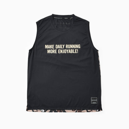 【2025夏モデル】MMA/マウンテンマーシャルアーツ Takumi Okada Camo Sleeve‐less（Black）【名古屋店のみ】