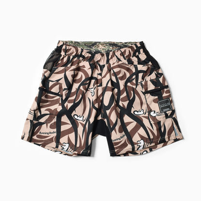 【2025夏モデル】MMA/マウンテンマーシャルアーツ Takumi Okada Camo 7pockets Shorts（Beige Camo）【名古屋店のみ】