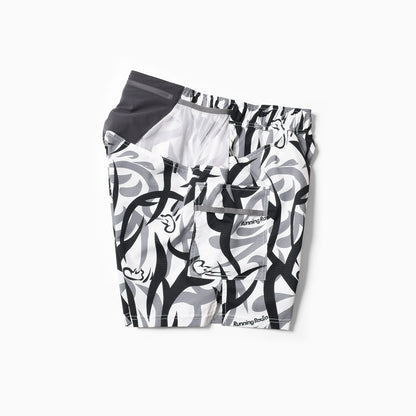 【2025夏モデル】MMA/マウンテンマーシャルアーツ Takumi Okada Camo 7pockets Shorts（Gray Camo）【名古屋店のみ】