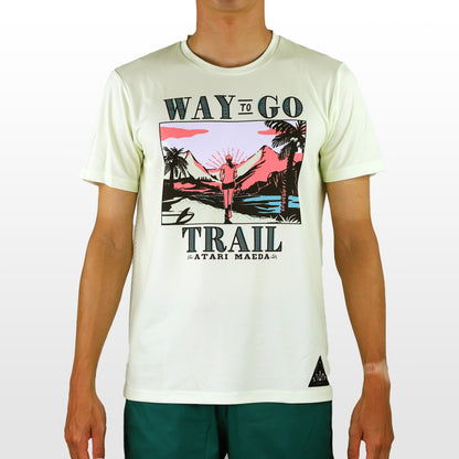 【2025.春夏】STAMP/スタンプ STAMP GRAPHIC RUN TEE (WAY TO GO TRAIL)
