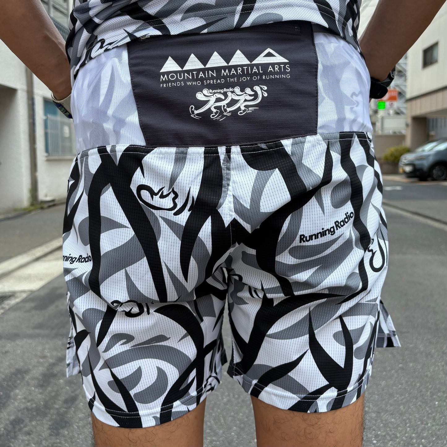 【2025夏モデル】MMA/マウンテンマーシャルアーツ Takumi Okada Camo 7pockets Shorts（Gray Camo）【名古屋店のみ】