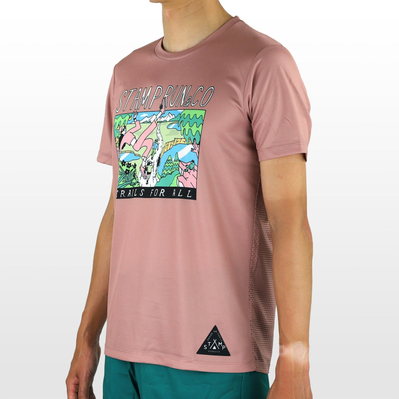 【2025.春夏】STAMP/スタンプ STAMP GRAPHIC RUN TEE (TRAIL FOR ALL)
