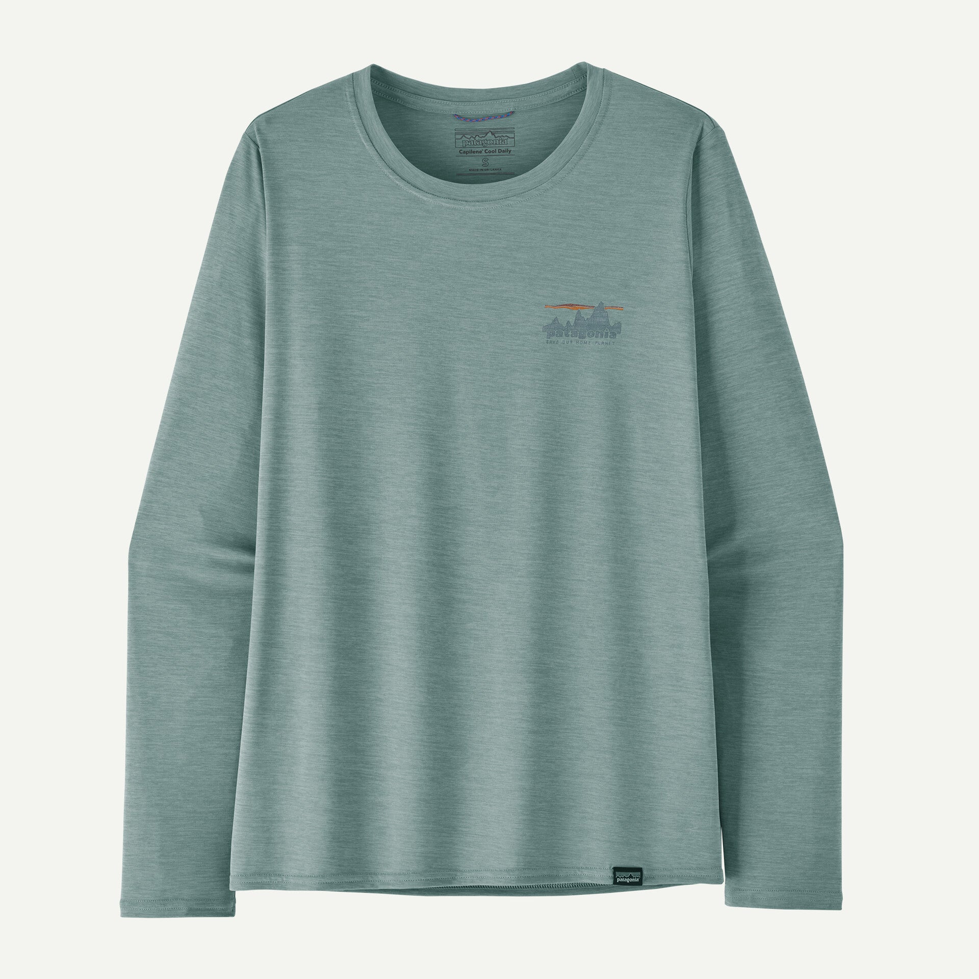 パタゴニア　キャプリーンクールデイリーロングスリーブTシャツ　M グリーン パタゴニア Patagonia ウィメンズ・ロングスリーブ・キャプ