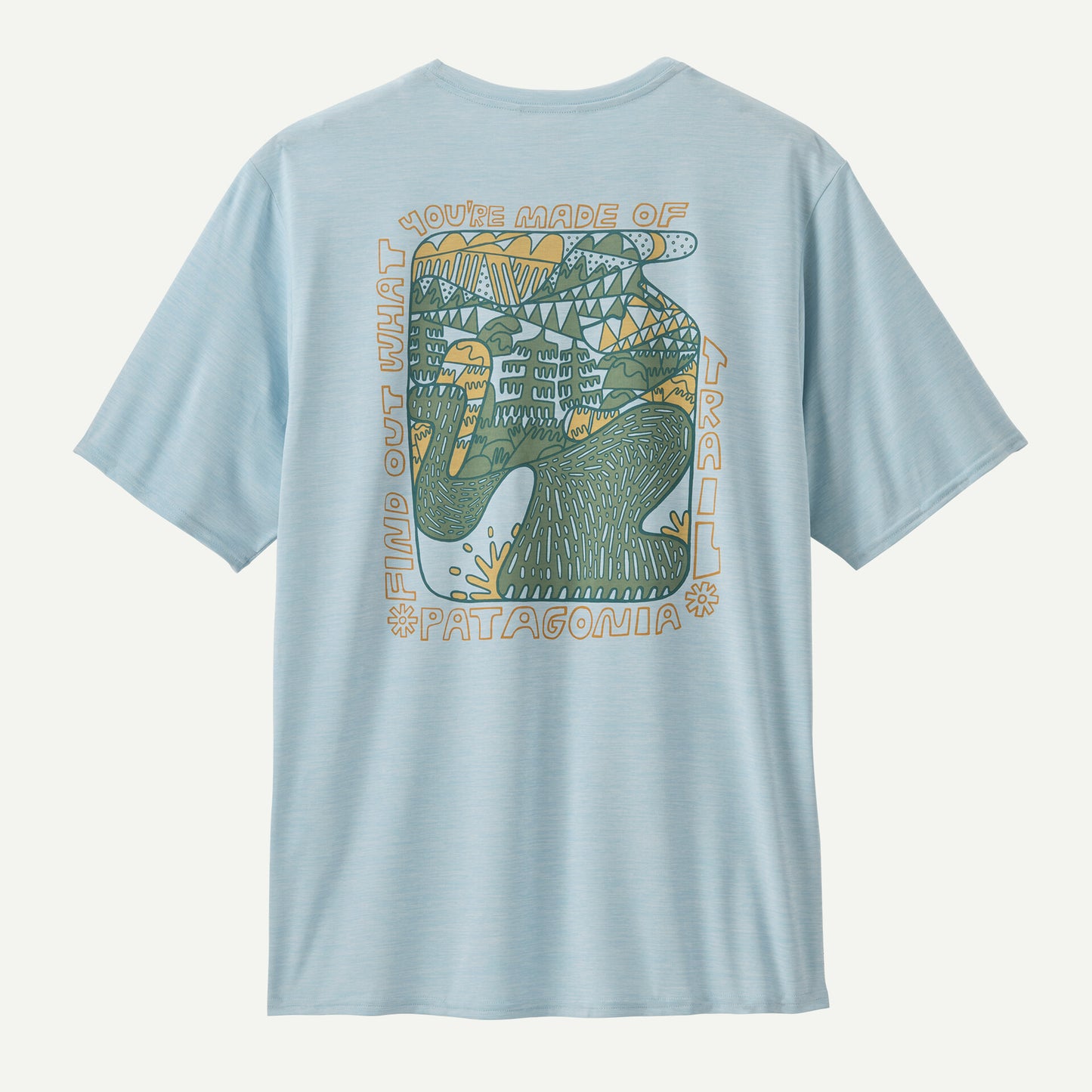 【定番】 patagonia/パタゴニア（メンズ） キャプリーン・クール・デイリー・グラフィック・シャツ（ランズ）45385
