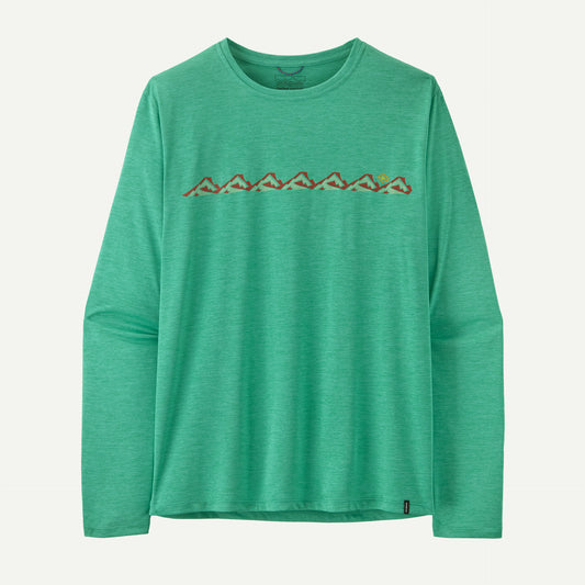 【2026春夏】 patagonia/パタゴニア（メンズ）メンズ・ロングスリーブ・キャプリーン・クール・サン・シャツ（ウォーター・ピープル・バナー） 45450